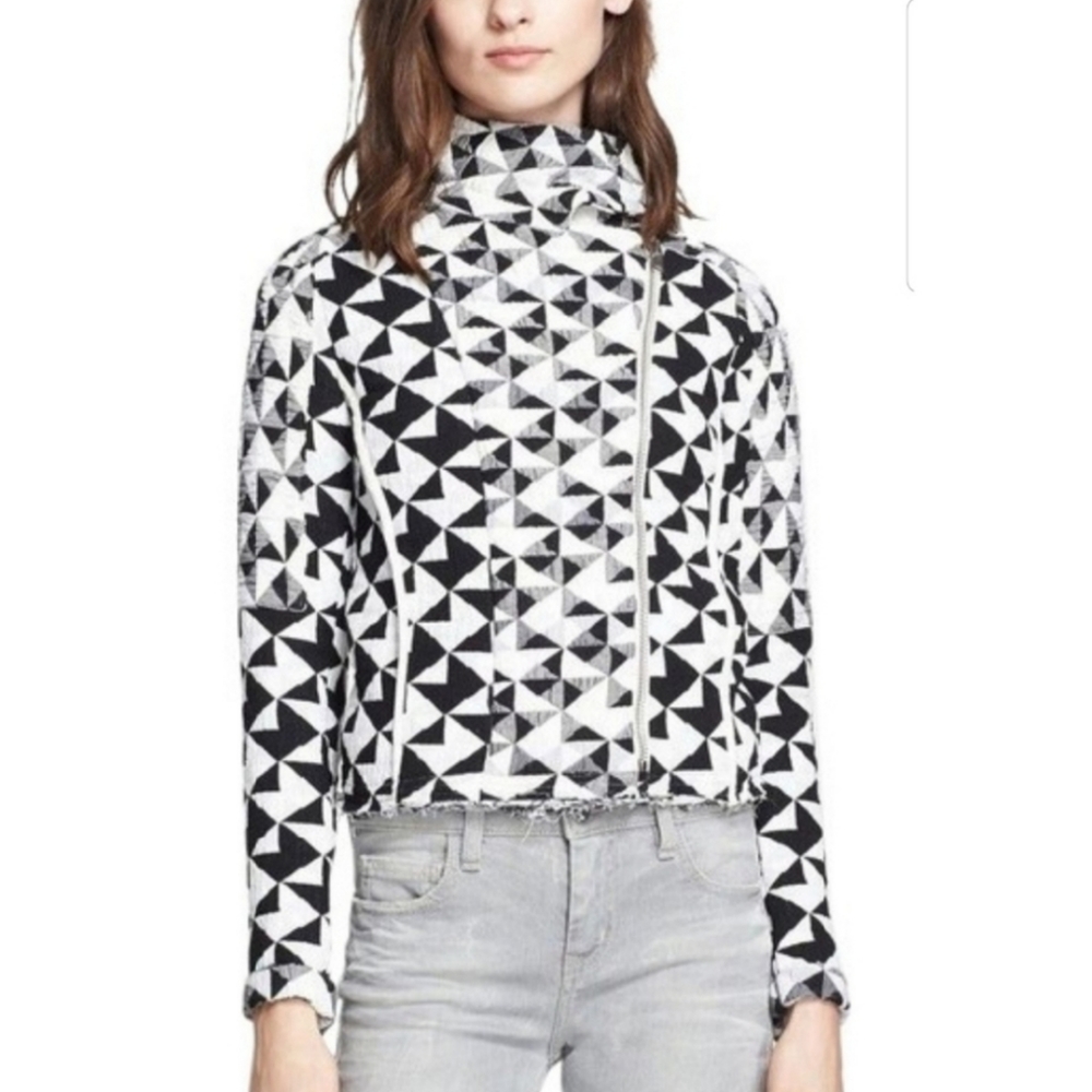 IRO Otavia Textured Quilted Woven Jacket